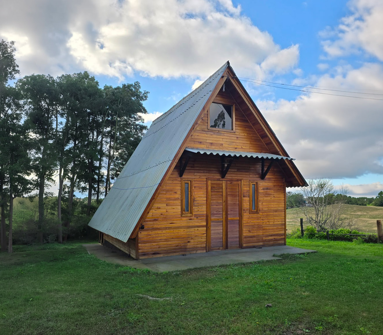 Cabana Airbnb Brisa 30 m² entregue pela Construtora MJ